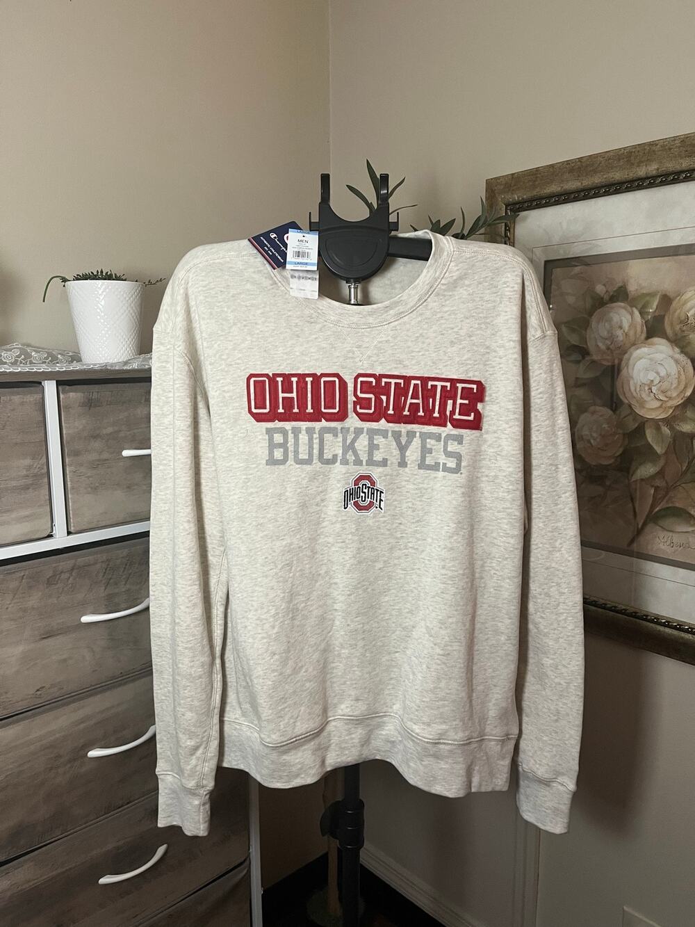 Ohio State Buckeyes Champion Men’s Large Crewneck Sweatshirt NWT
